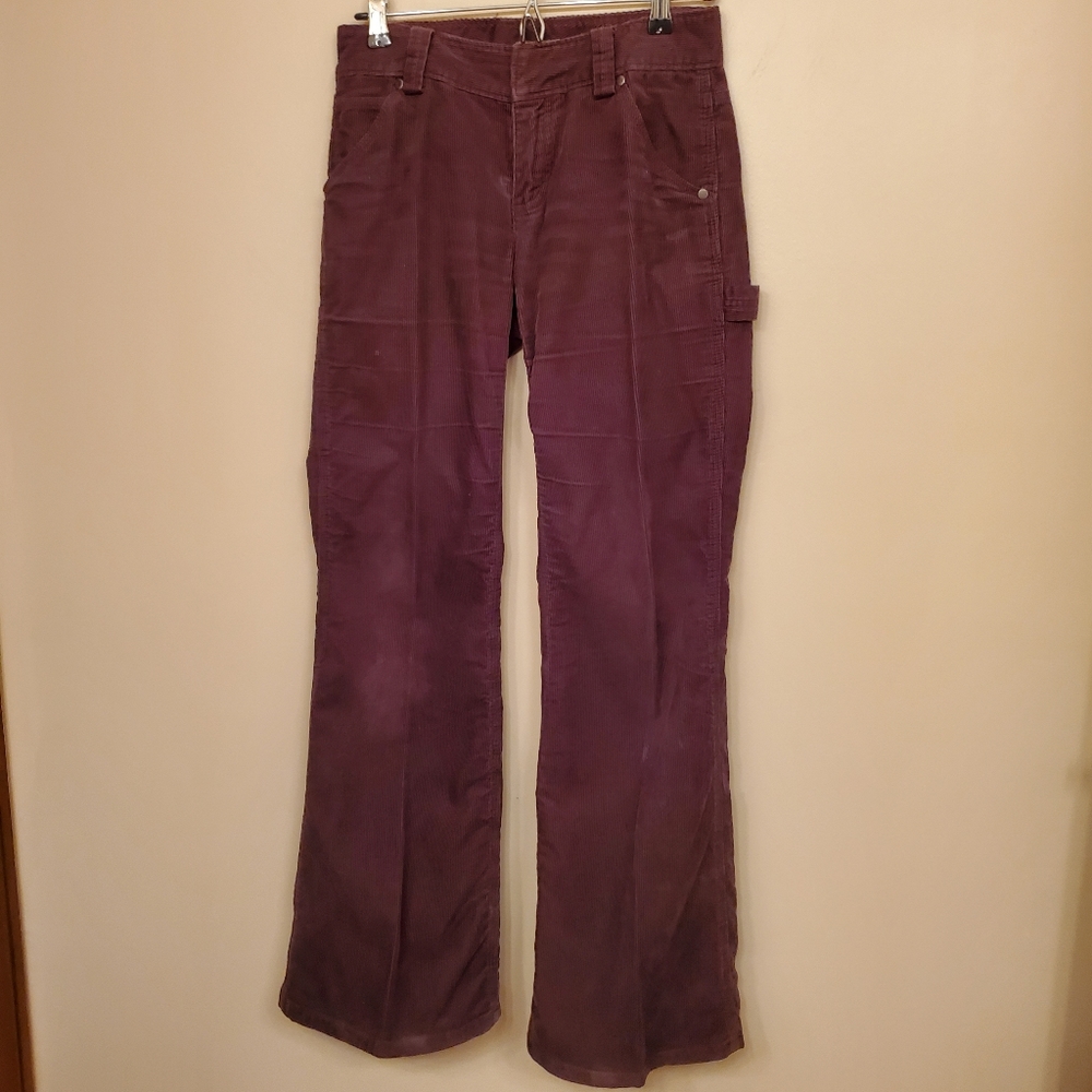 J. CREW corduroy cargo pants brown SIZE 0